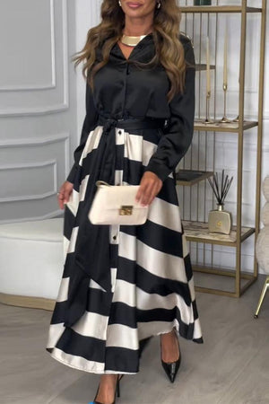 Vienna - Elegant Two-Piece Effect Dress