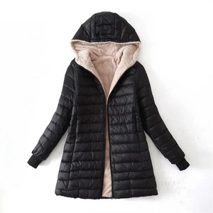 Isabella's Cozy Hooded Winter Coat