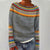 Sanja Grey Ethnic Knitted Sweater