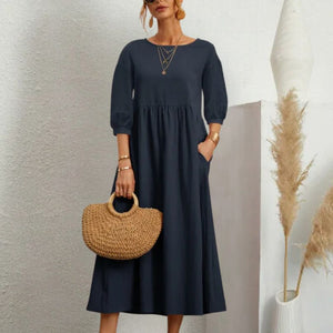 Cotton and Linen Luna Dress