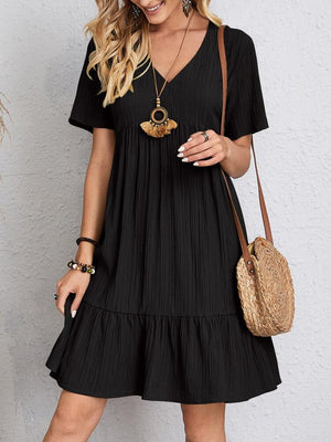 Alina V-neck dress