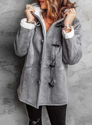 Alma™ | Cashmere Lookalike Hooded Coat