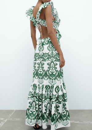 Sorrento Cutout Long Dress