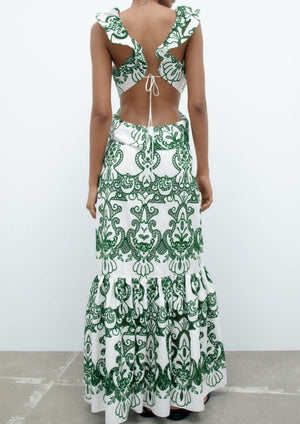 Sorrento Cutout Long Dress