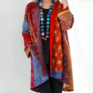 Victoria™ - Colourful and elegant cardigan