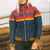 Kiara - Retro Striped Quilted Jacket