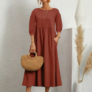 Cotton and Linen Luna Dress