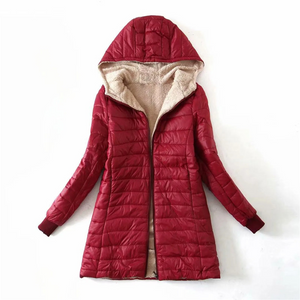 Isabella's Cozy Hooded Winter Coat