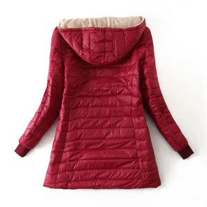 Isabella's Cozy Hooded Winter Coat