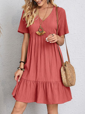 Alina V-neck dress