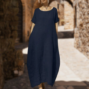 Anne Maxi Dress with Loose Fit