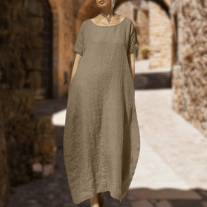 Anne Maxi Dress with Loose Fit