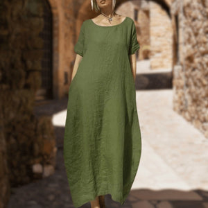 Anne Maxi Dress with Loose Fit