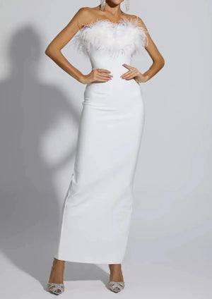 Alessandra Dress - White