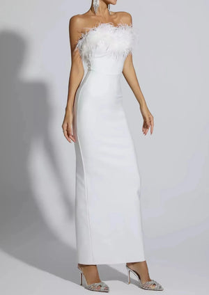 Alessandra Dress - White