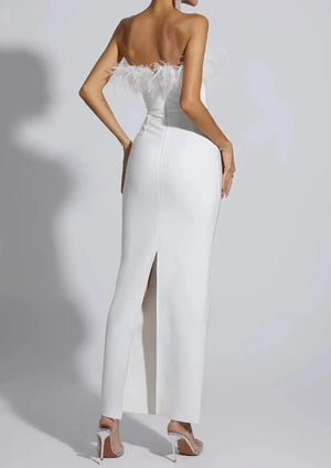 Alessandra Dress - White