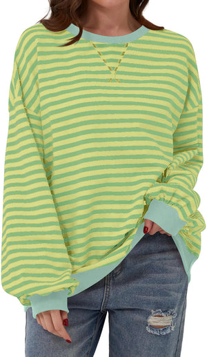 Kelly™ | Casual Loose Fit Striped Sweater