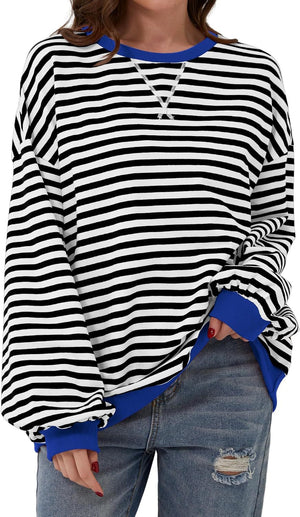 Kelly™ | Casual Loose Fit Striped Sweater