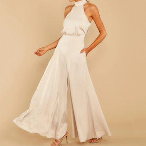 Elegant Hudi Halter Jumpsuit