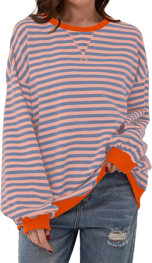 Kelly™ | Casual Loose Fit Striped Sweater