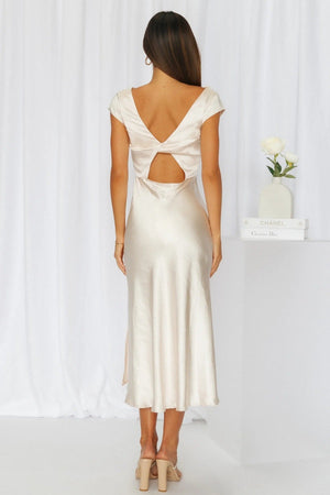 Ethereal Elegance Midi Dress