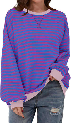 Kelly™ | Casual Loose Fit Striped Sweater