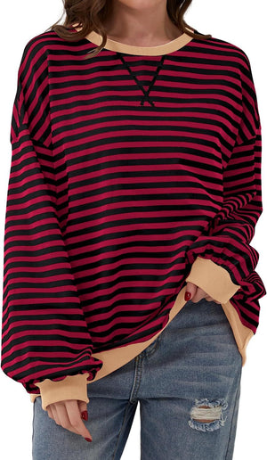 Kelly™ | Casual Loose Fit Striped Sweater