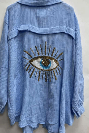 Turkish Eye Beach Shirt