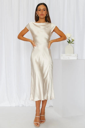 Ethereal Elegance Midi Dress