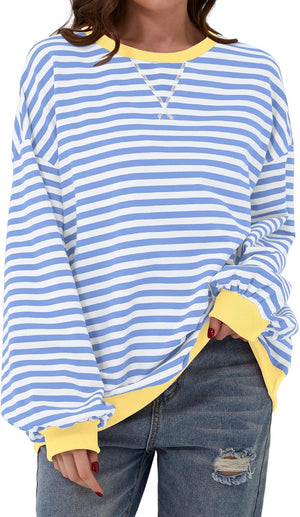 Kelly™ | Casual Loose Fit Striped Sweater