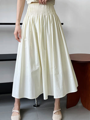 Isabella High Waist Midi Skirt