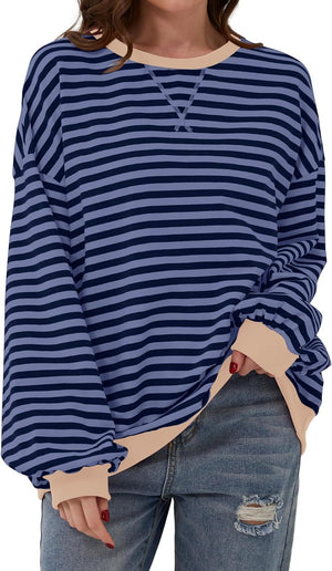 Kelly™ | Casual Loose Fit Striped Sweater