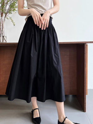 Isabella High Waist Midi Skirt