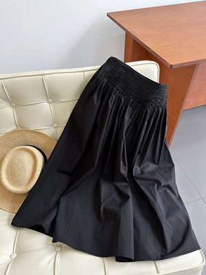 Isabella High Waist Midi Skirt