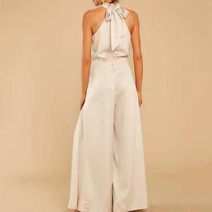 Elegant Hudi Halter Jumpsuit