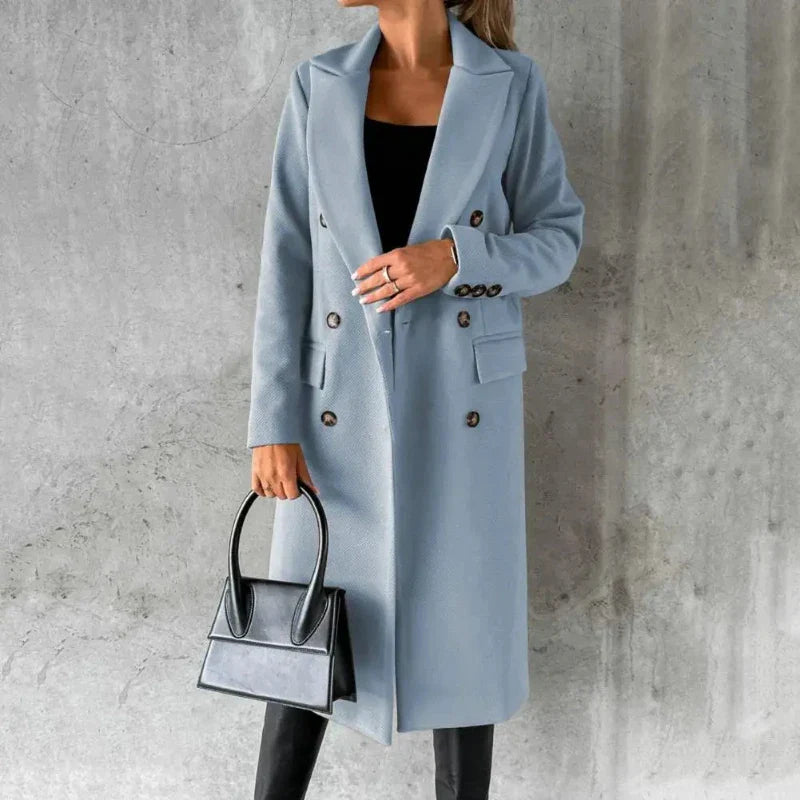 Selena - Urban Chic Style Wool Coat