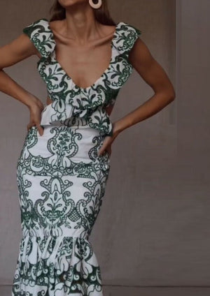 Sorrento Cutout Long Dress