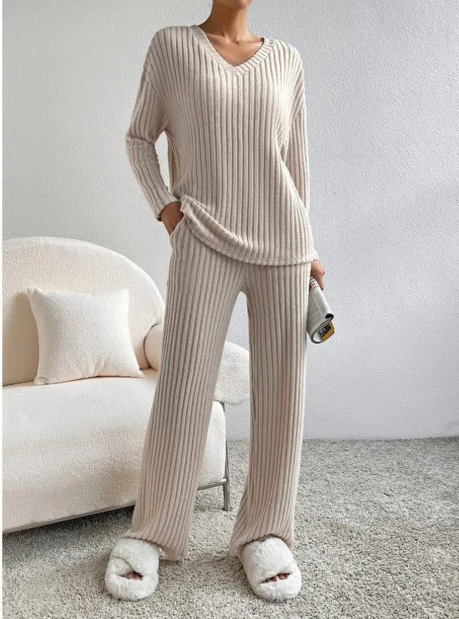 Sofia Set - Soft Ribbed Knit Set