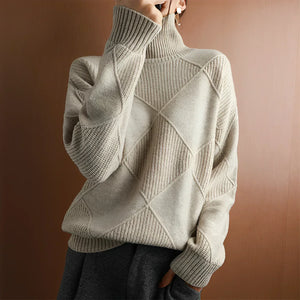 Nieves™ | Structured Turtleneck Sweater