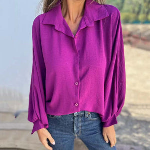 Lorena™ | Elegant Blouse for Ladies with Button Closure