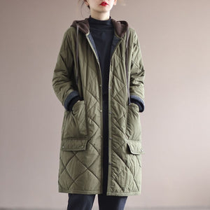 Effortless Long Quilted Coat