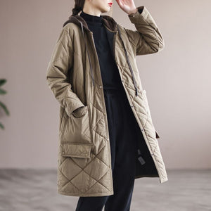 Effortless Long Quilted Coat