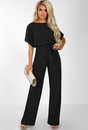 Olivia Tie-Waist Jumpsuit