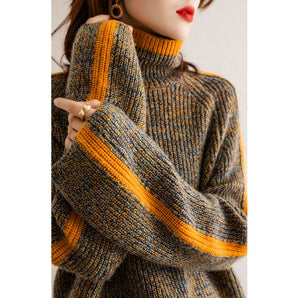 Mathilda Tricot Turtleneck Sweater