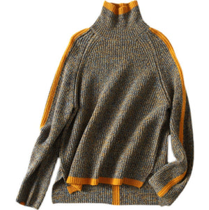 Mathilda Tricot Turtleneck Sweater