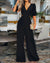 Jumpsuit Amy Recortes Puffed Sleeves