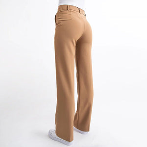 Slim Straight Tailoring Flexible Pants