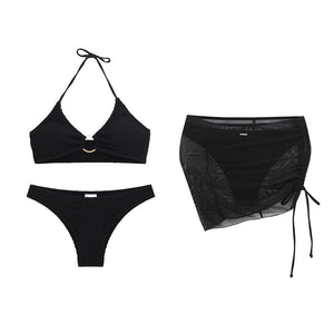 Bali Ring Bikini Set with Skirt