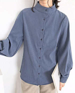 Aria Long Sleeve Puffed Shirt