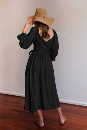 Two Sided Loose Long Dress